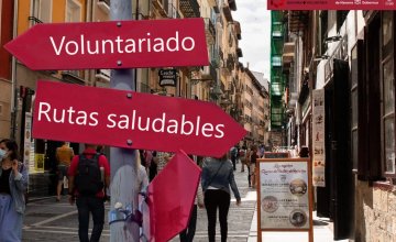Voluntariado para rutas saludables en Pamplona, Tafalla y Estella