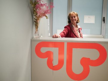 Voluntariado en la recepci�n de C�ritas Pamplona
