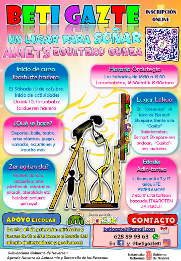 Apoyo escolar Beti Gazte (Txantrea)  