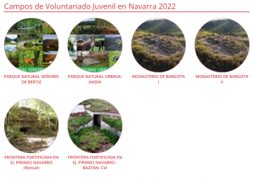 Campos de Voluntariado Juvenil en Navarra 