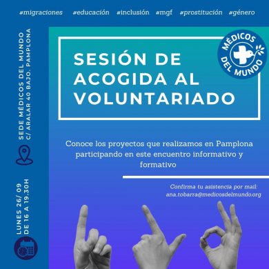 Acogida de voluntariado