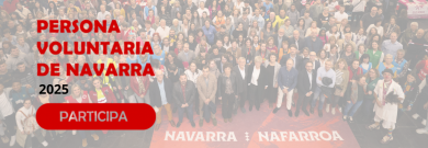 Distincin a la persona voluntaria de Navarra 2025