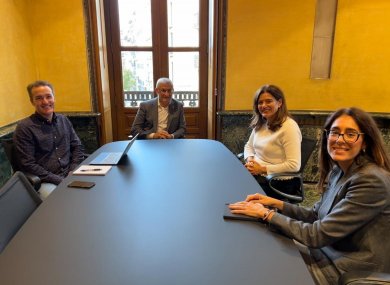 El vicepresidente Taberna se re�ne con la organizaci�n Espa�a Mejor