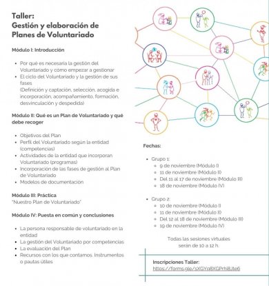 Gestin y Elaboracin de Planes de Voluntariado. Ao 2020
