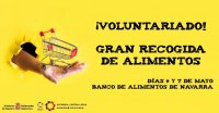 Gran recogida de alimentos. Das 6 y 7 de mayo