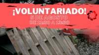 Huerto comunitario. Construccin de jardineras con palets