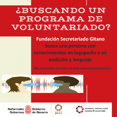 Nuevos programas de voluntariado gestionados por la Fundaci�n Secretariado Gitano