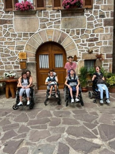 Vacaciones con personas con discapacidad. ASPACE Navarra
