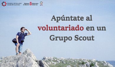 Voluntariado en Grupo Scout con chicos y chicas de 8 a 18 aos