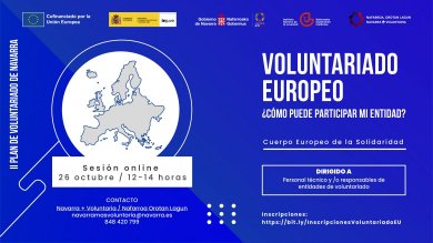Voluntariado europeo - CES Cuerpo Europeo de la Solidaridad 