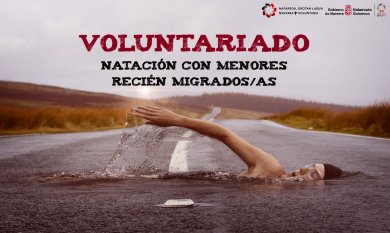 Voluntariado para actividad de natacin con menores recin migrados/as