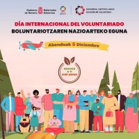 El Gobierno de Navarra reconoce la labor de las personas voluntarias en el Da Internacional del Voluntariado