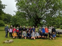 El Parque Natural de Urbasa-Andia acoge a 25 jóvenes en un campo de voluntariado de Juventud y Medio Ambiente