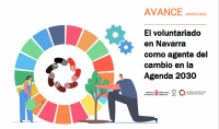 Publicacin del avance del informe del voluntariado como agente activo de cambio en la Agenda 2030 delII Plan de Voluntariado de Navarra (2022-2023)