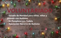Voluntariado en la escuela de Navidad para nios, nias y jvenes con Autismo de Tudela y/o Pamplona